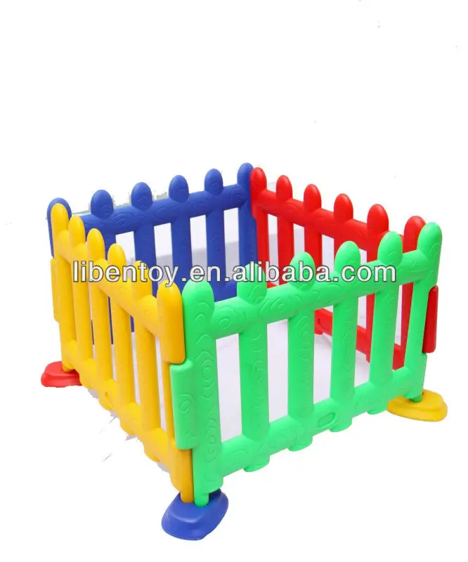 Wholesale Plastic Bounce Fencing Post,Multicolor Kids Plastic Fence