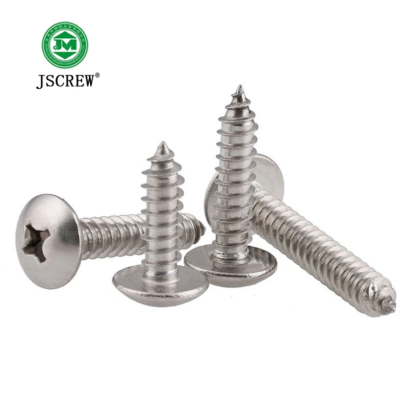 
Free samples SS 304 hardware M4 tapping screw 