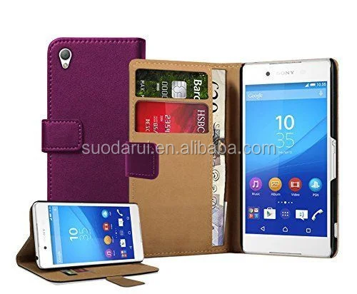 Mix Colors For Sony Xperia Z3 Plus Wallet Book Flip Leather Case