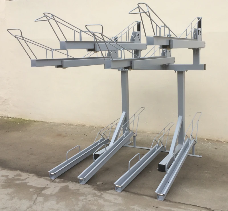 double decker bike storage racks