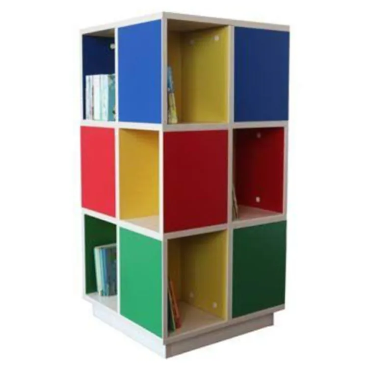 Displaying Book Spinner Rack,Design Wooden Book Rack,Furniture Book