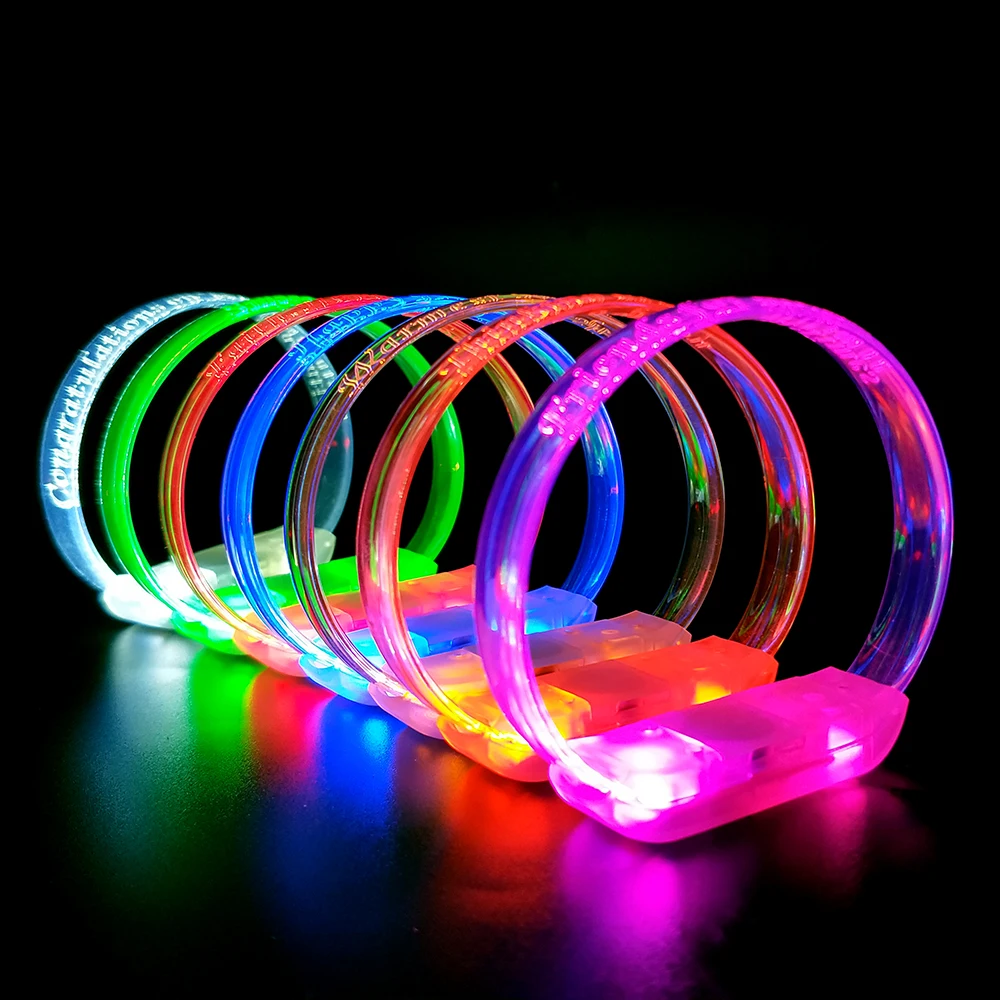 Rfid Events Flashing Led Wristband Sound Motion Activated Light Led