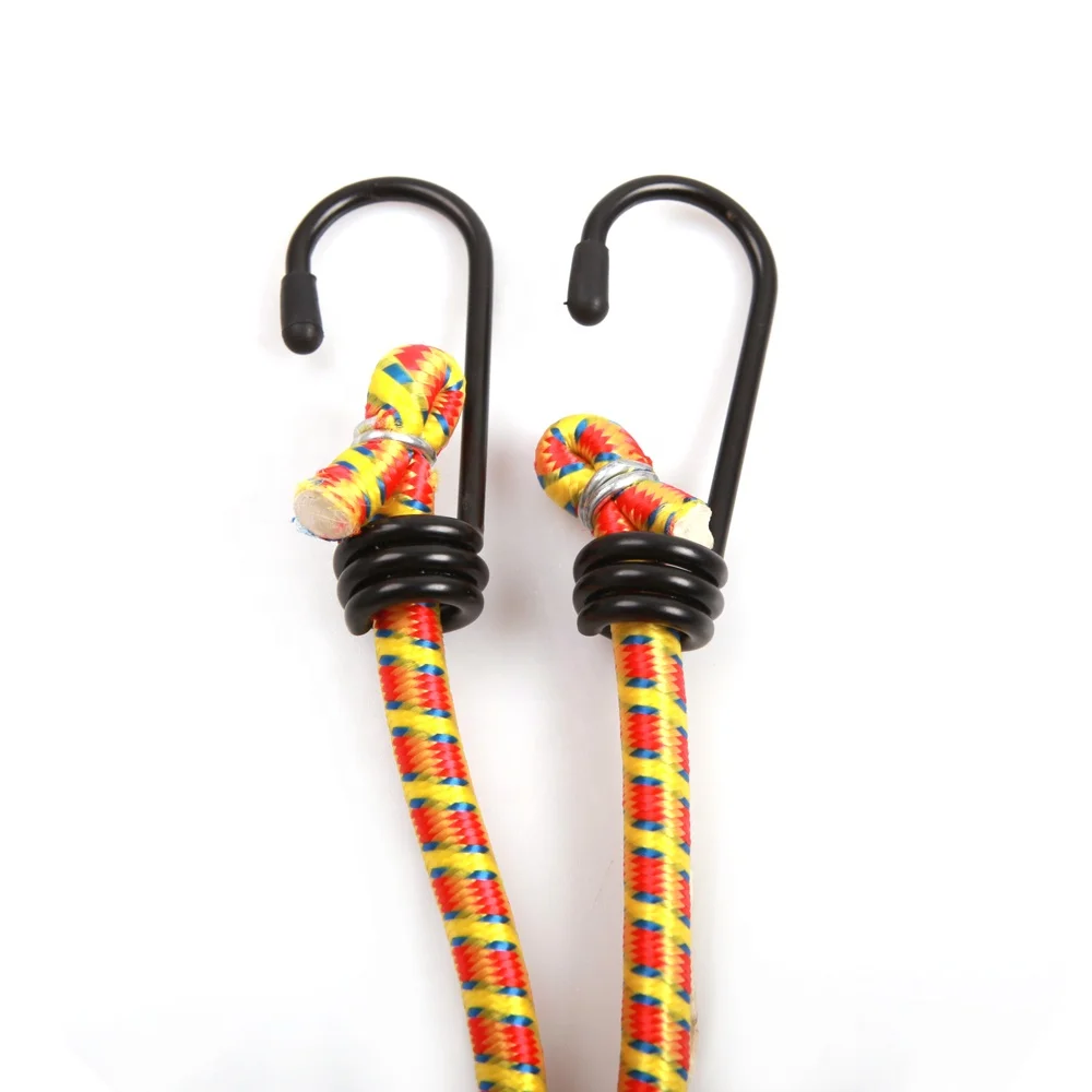 2pcs 8mm Bungee Cord Hardware Elastic Rope With Hooks Straps Cargo ...