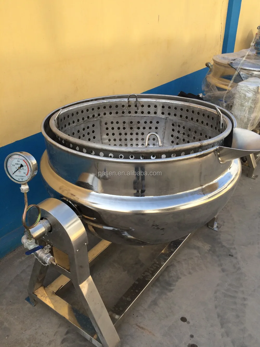 200 Liter Steam Jacketed Kettle Tilting Jacketed Kettle Buy Double Jacketed Steam Kettles