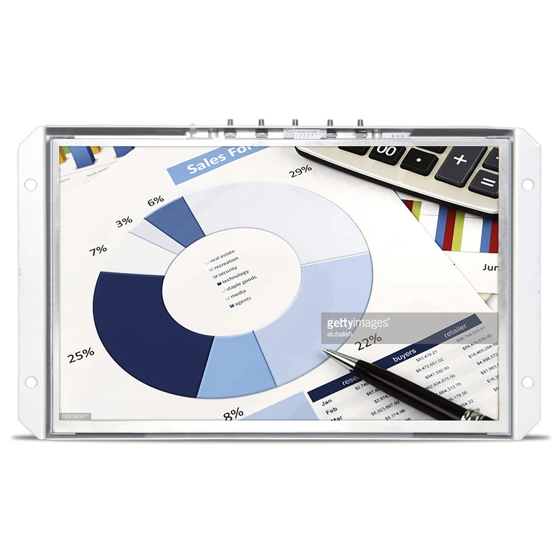 Industrial metal case 10 inch open frame lcd pc monitor 1280*800 Embedded/ Wall mount2.jpg