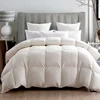 wholesale high quality 90% White Goose Down Soft Jacquard Comforter King Size