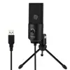 Fifine Metal USB Microfone Recording Condenser Microphone For Laptop MAC Windows Streaming Broadcast Studio Microphone Stand