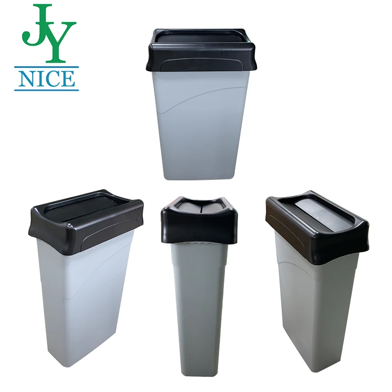 Sanitary Classification Waste Recycling Bin Custom Eco-friendly supermarket shopping centre paper and bottle rubbish bin