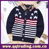 Long sleeve winter cotton warm pullover lovely cute fashion design kid sweater