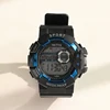 Waterproof Led Electronic Rubber Fashion New Model Sports Western Elegance Men's Watches Fitness Sport Watch