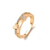 Huilin Customized Heart Ring Couple Diamond Ring Merry Ring For Gift
