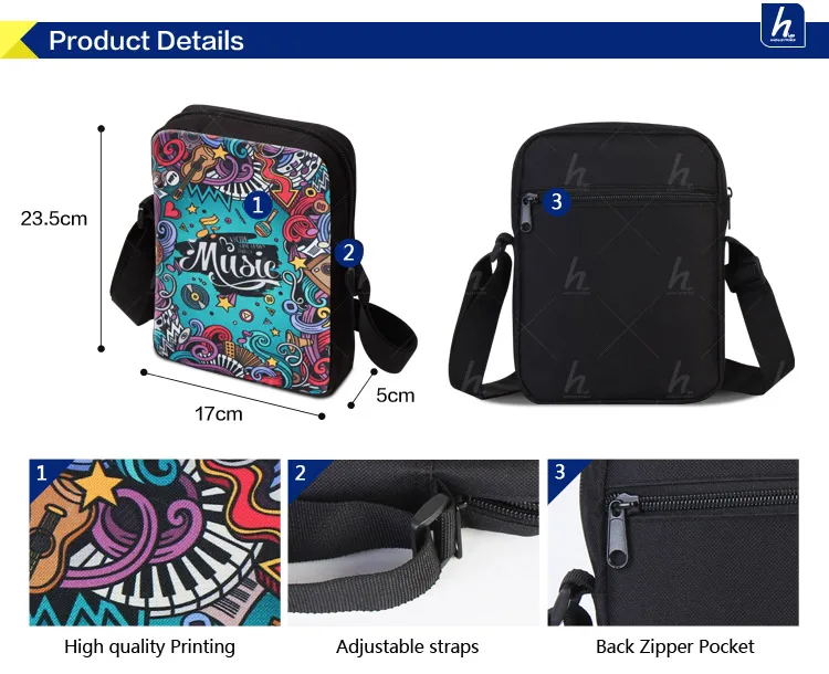 musical messenger bag