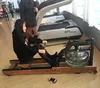 Professional Home use fitness rowing machine/wooden water rowerEM302B