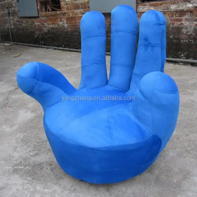 Hand Victory Finger Leisure Sofa Chair With 360 Degree Swivel Buy