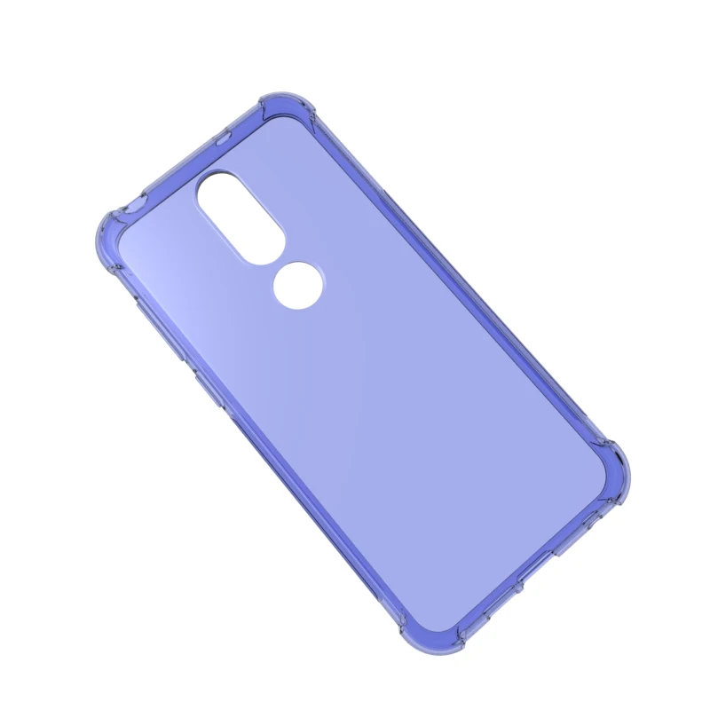 Transparent Shockproof soft Tpu cover case clear case For Nokia X6 2018