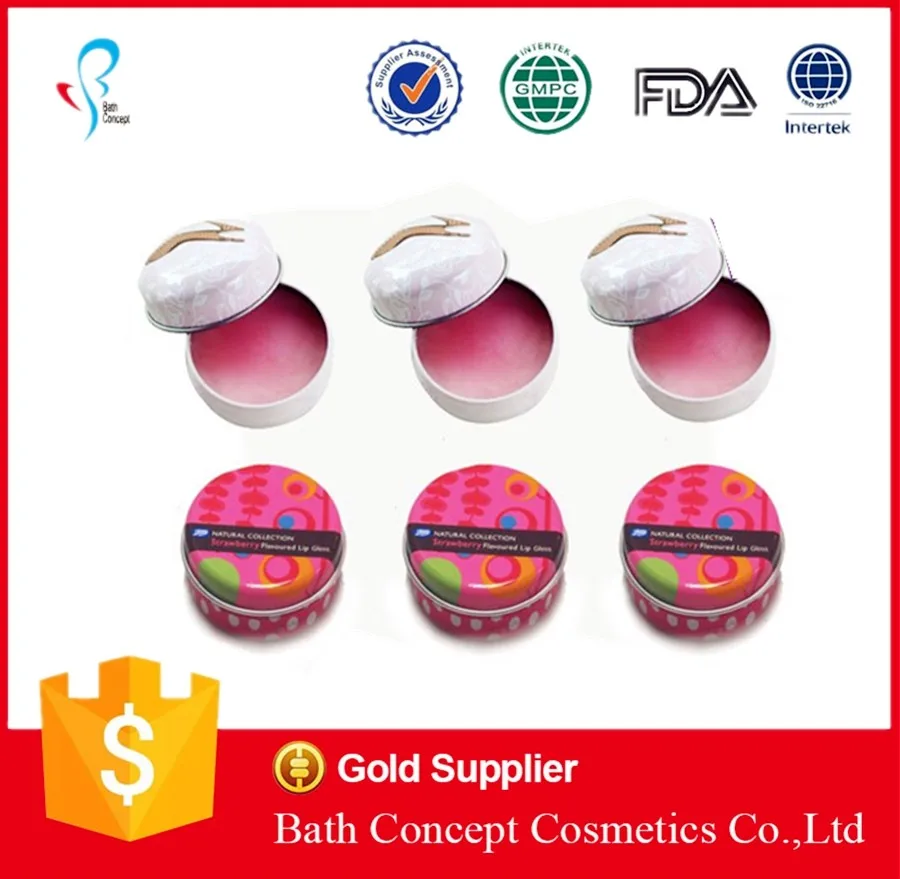 Wholesale Customized 20g Flavour Lip Balm Containers In Tin Buy Lip