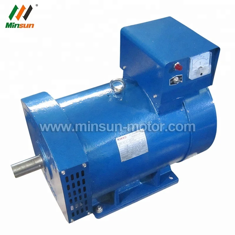 Minsun Stc Three Phase Double Bearings 50hz/60hz Ac Alternator Brush
