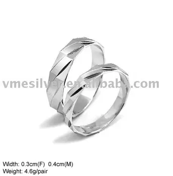 925 silver couple ring