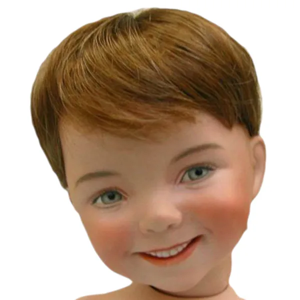 Strawberry Blond Short Hair For Baby Toddler Boy Doll Wig Buy
