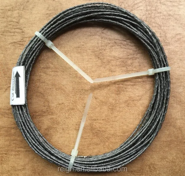 China Supply High Quality Abrasive Wire Saw For Rock Wool And Rigid
