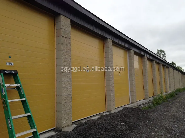 High Quality Low Price Auto Iron 5 Panel Garage Door factory