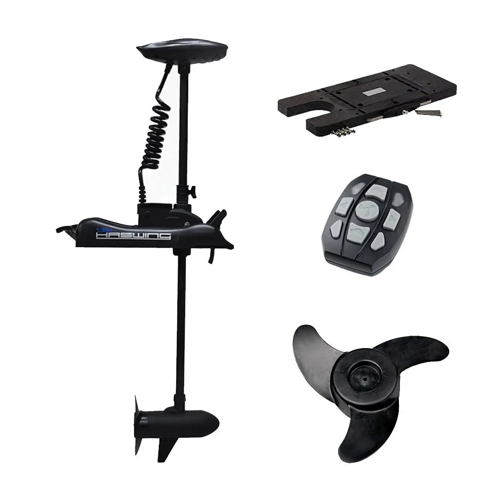 Buy Haswing Cayman B 55lbs 12V Bow Mount Foot Control Pedal in Cheap