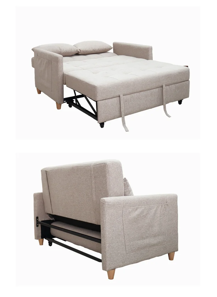 Whole Metal Frame Pull Out Multipurpose Back Adjustable Sofa Bed Buy