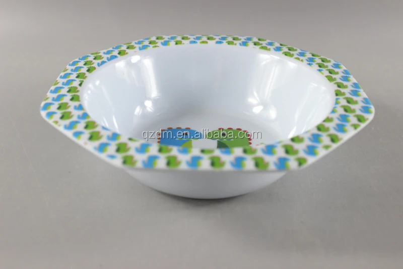 Polygon Melamine Kid's bowl