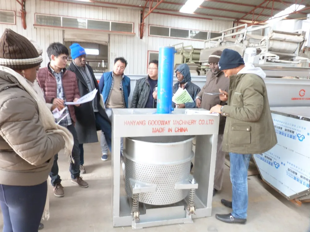 CASSAVA DEWATERING SCREW PRESS