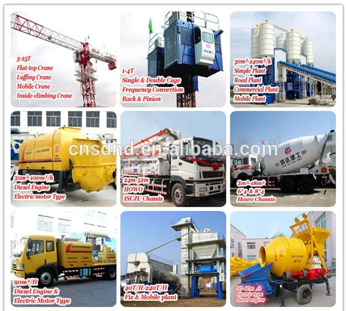 made in china shandong hongda 6t travelling tower crane 6t mobile crane tower