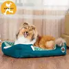Hoopet two different colors dog bed covers replacement with dots