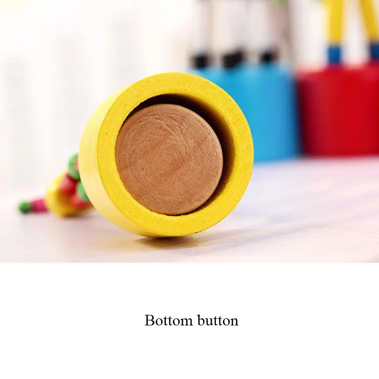 wooden push up toy