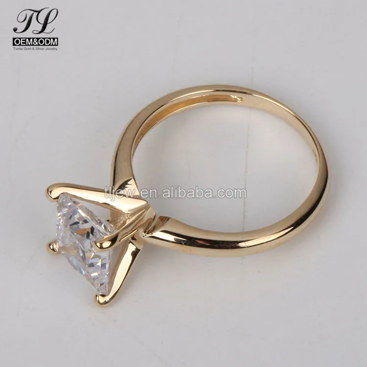 Индивидуальные свадебные 925 Серебряные кольца золото 18k покрытием, Пасьянс Американский моделирование алмаз китайский для женщин золотые кольца