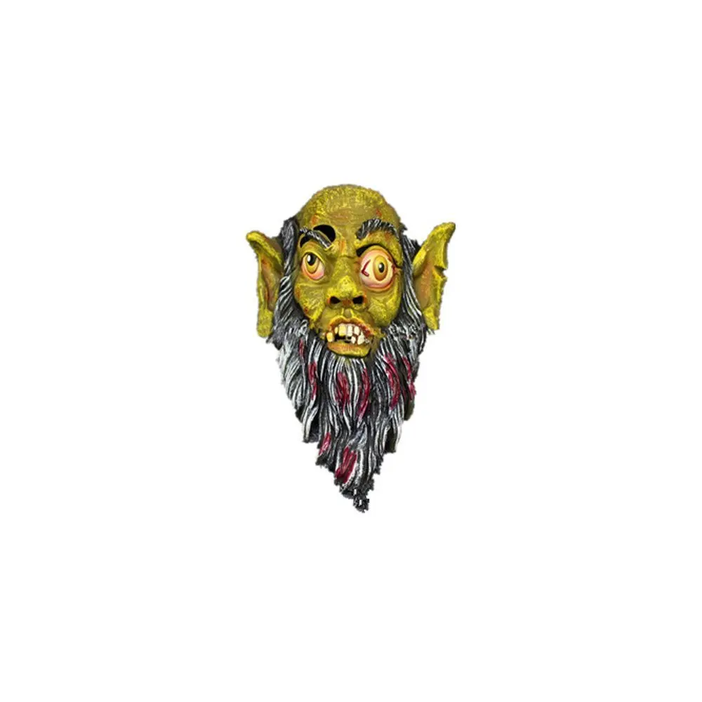 Syrinx High-Quality Halloween Mask Terror Goblin Mask - Full Mask Latex(yellow)