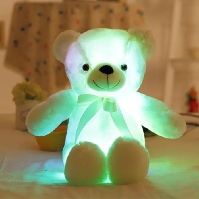 Light Up Plush Animals Led Teddy Bear Stuffed Colorful Glowing Teddy ...