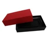 Low moq custom small Imitation leather cardboard gift box with customized EVA inner tray