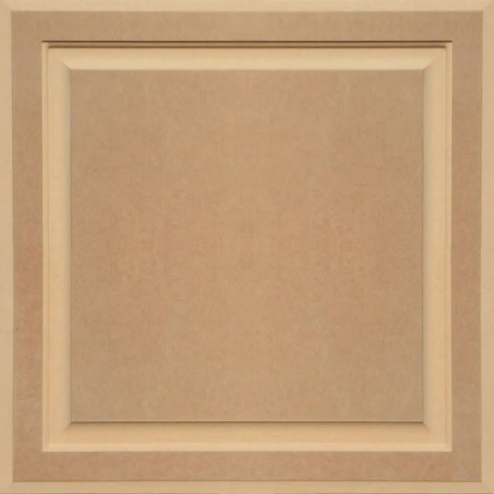 Kendor Unfinished MDF Cabinet Door 28H x 16W Square with Raised Panel