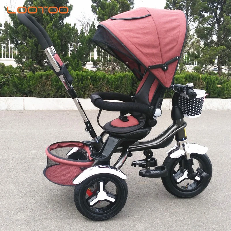 Little Tikes 3 In 1 Baby's First Trike / Push Metal Tricycle For