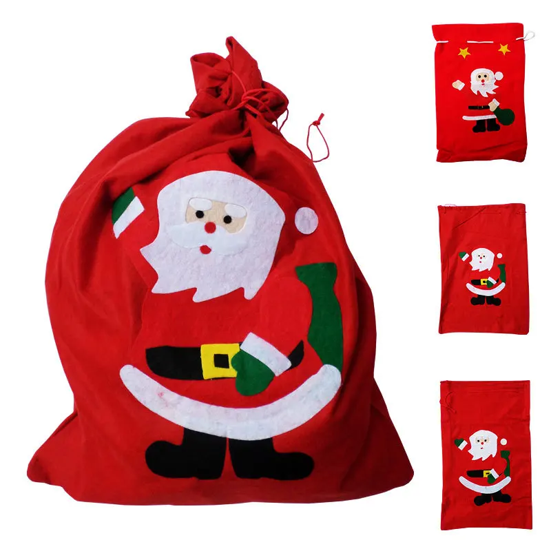 Pm-1236 2017 Various Styles Big Size Christmas Gift Bag Santa Claus ...