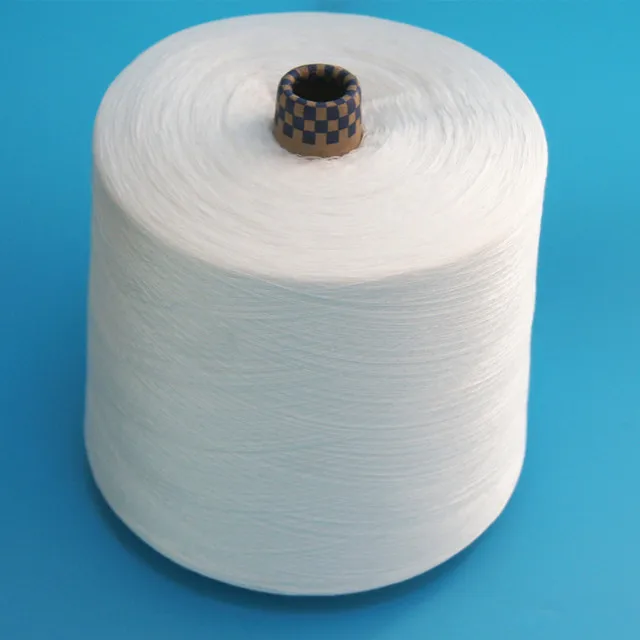 Poliéster de coser hilo para máquina de coser 40/2 blanco 200 m 1000 