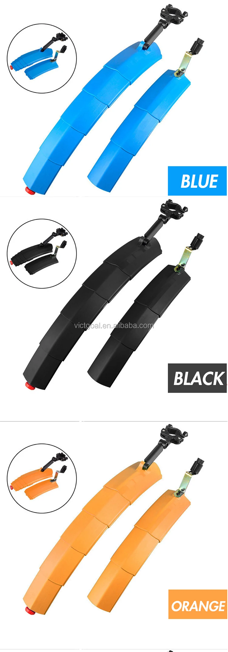 Folding Bike Fenders Led Rear Light Bike Fenders Mudguard Buy Dirt