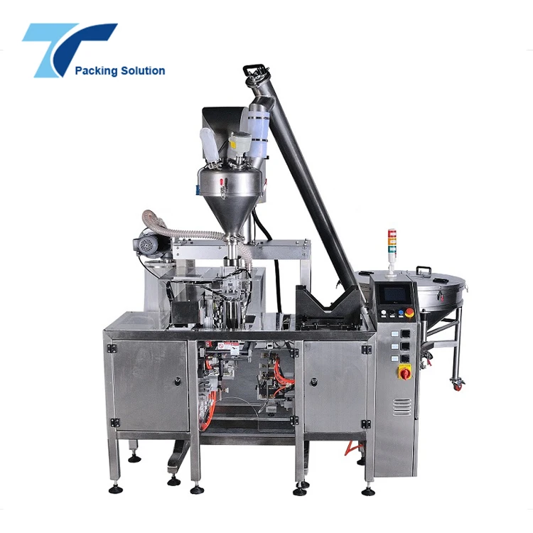 Preformed Bags Filling And Sealing Machine Packaging Equipment Systems