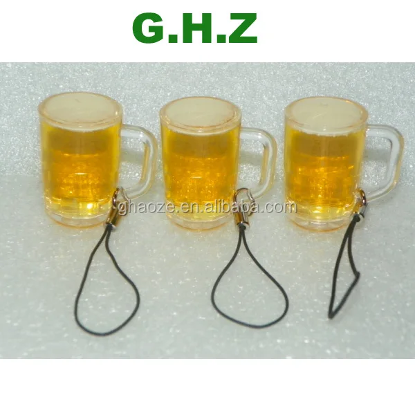 Bear Cup Shape Liquid Keychain Factory.jpg