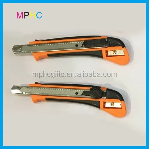 Cuchillo De Corte De Bloqueo Automático Delgado Con Mango De Acero