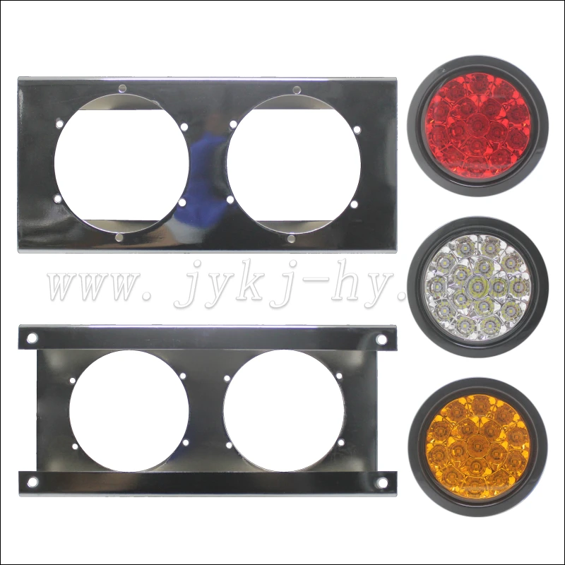 4 Inch round marker light hole for truck trailer