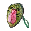 Pure hand-tanned leather coin purse leaves know a single layer zipper bus card package mini ladies coin bag
