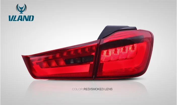 Vland manufacturer for car tail light for ASX/OUT Lander sports taillight for 2013-2015 for ASX LED tail lamp wholesale price