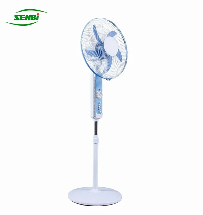2019 market 18w 18inch 16 inch cooling solar fan cheap price standing with led light or timer