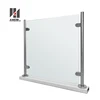 Top Modern Designs Skyscraper Stainless Steel Tempered Parapet Glass Railing Bracket