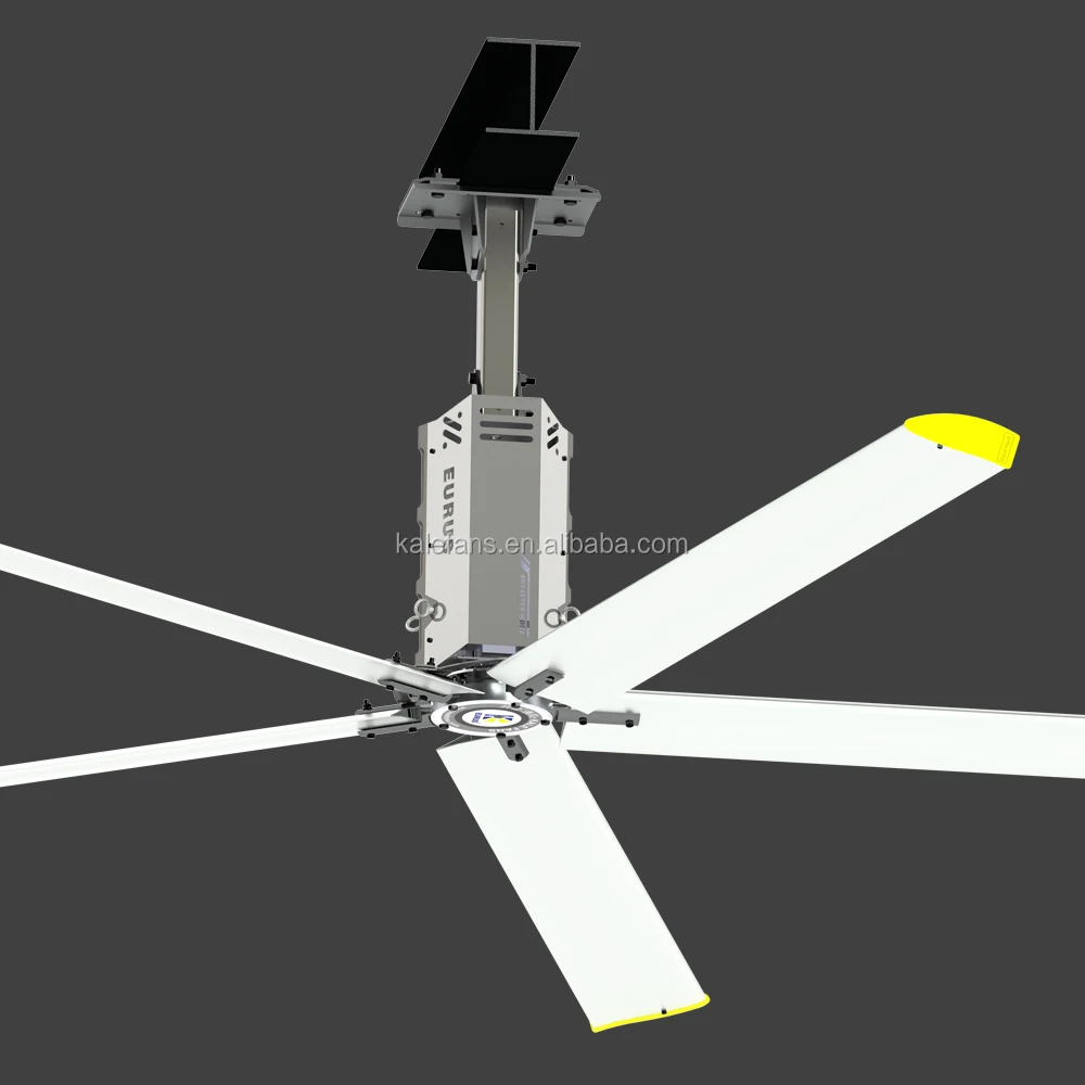 Indian Alaska Large Space Ceiling Fan For Traffic Depot Waiting